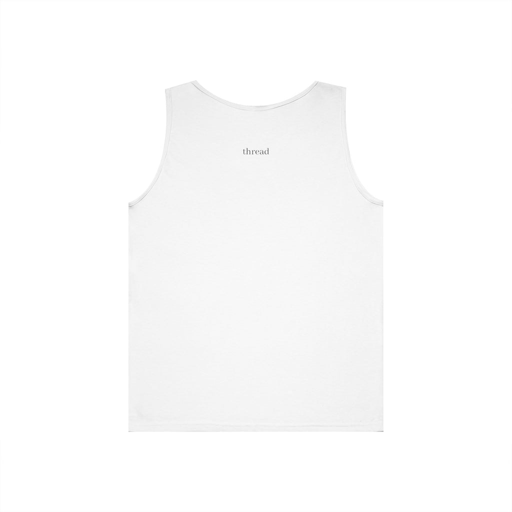 Thread Scarnight White and Black Tank  Top