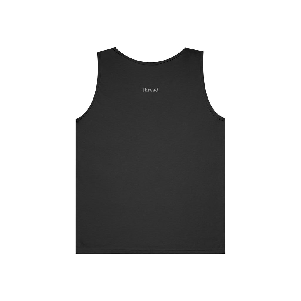 Thread Scarnight White and Black Tank  Top